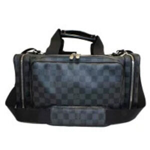 LOUIS VUITTON Camera bag Damier Graphite Black